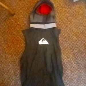 Quicksilver vest wetsuit underlayer with hood